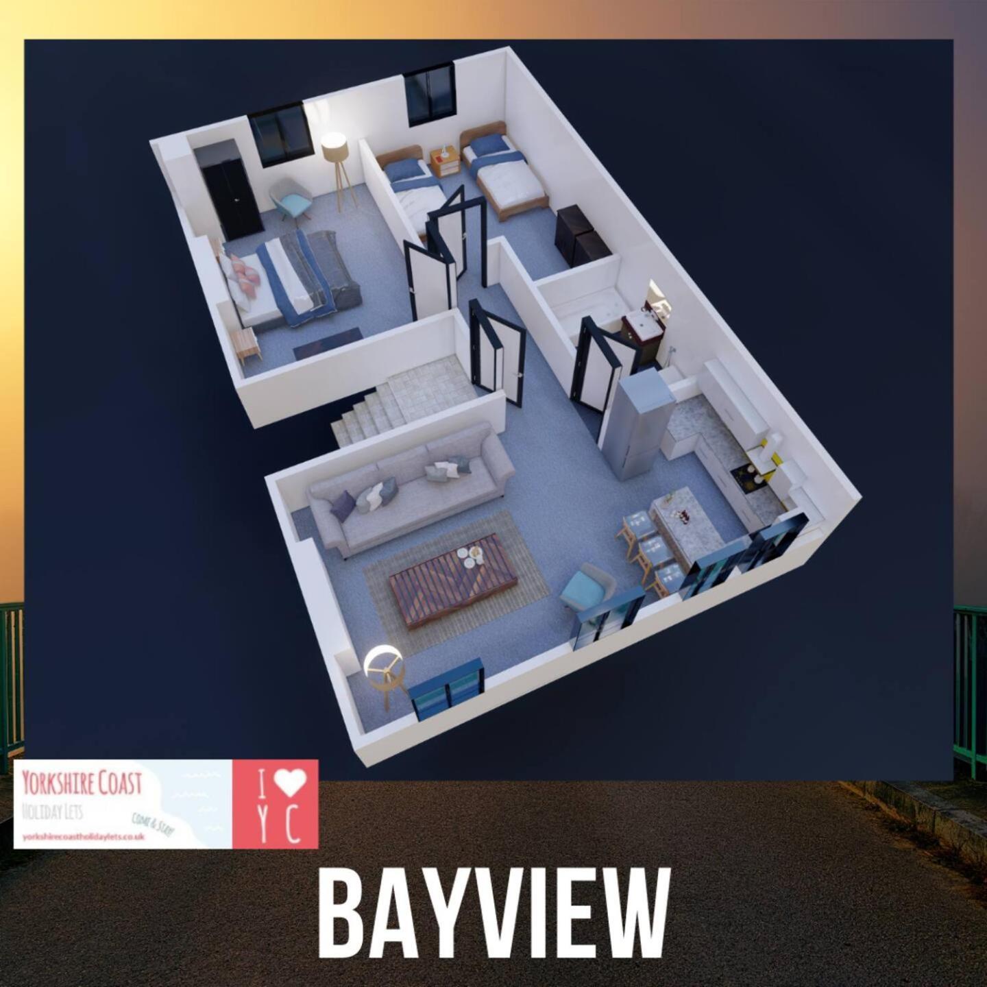 Bay View - Amazing Location With Sea Views! Aparthotel Scarborough Exteriör bild